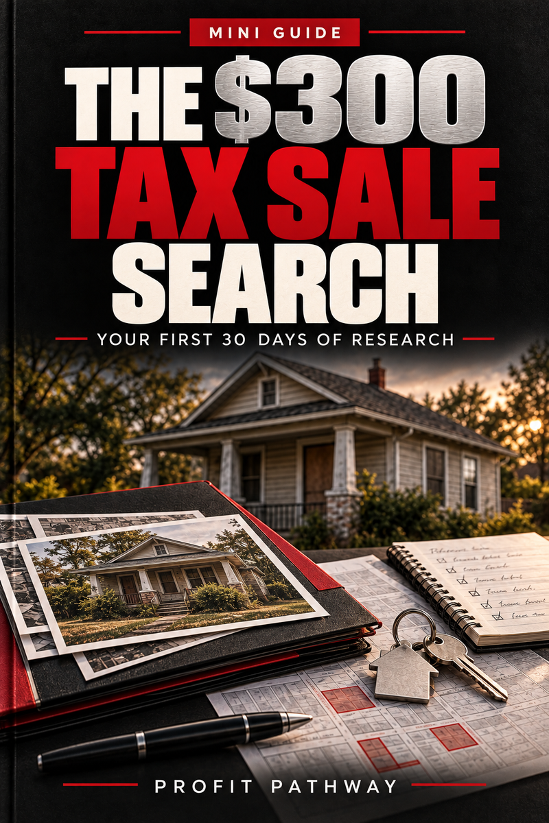 The $300 Tax Sale Search: Your First 30 Days of Research